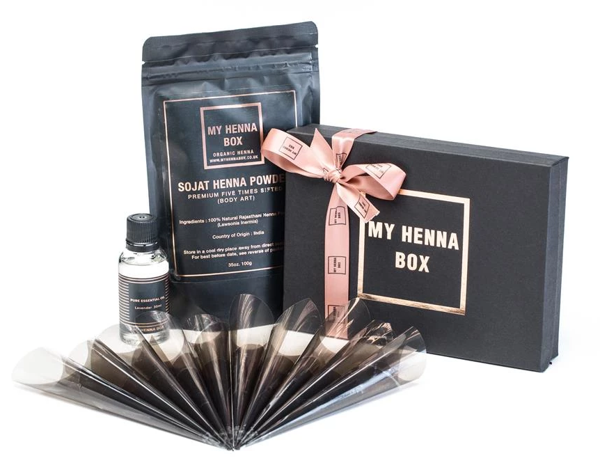 Queens Henna 4パックセット＋ケープ キュラヴィ スキンケア システム | Queens Henna